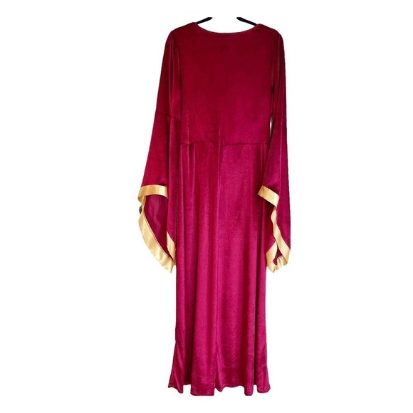 Spirit Halloween Time Period Medieval Queen Halloween Dress Red Large - Picture 3 of 7